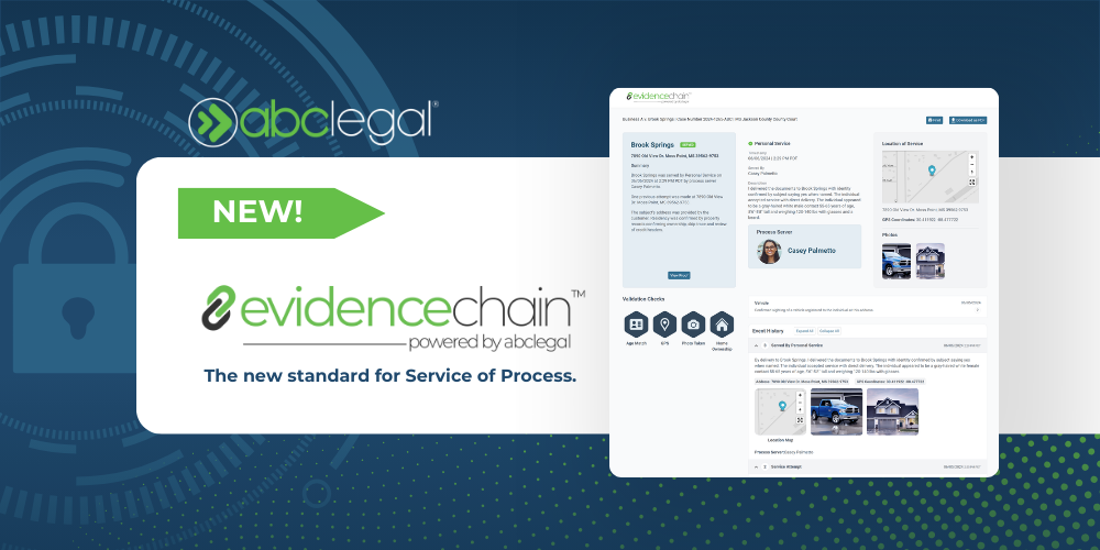 EvidenceChain™, Powered by ABC Legal